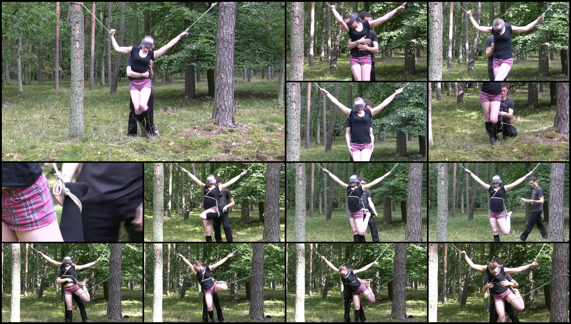 KitzelseiteTickleFun – Tickling in the forest – part 1-mf, TicklingUpperBody