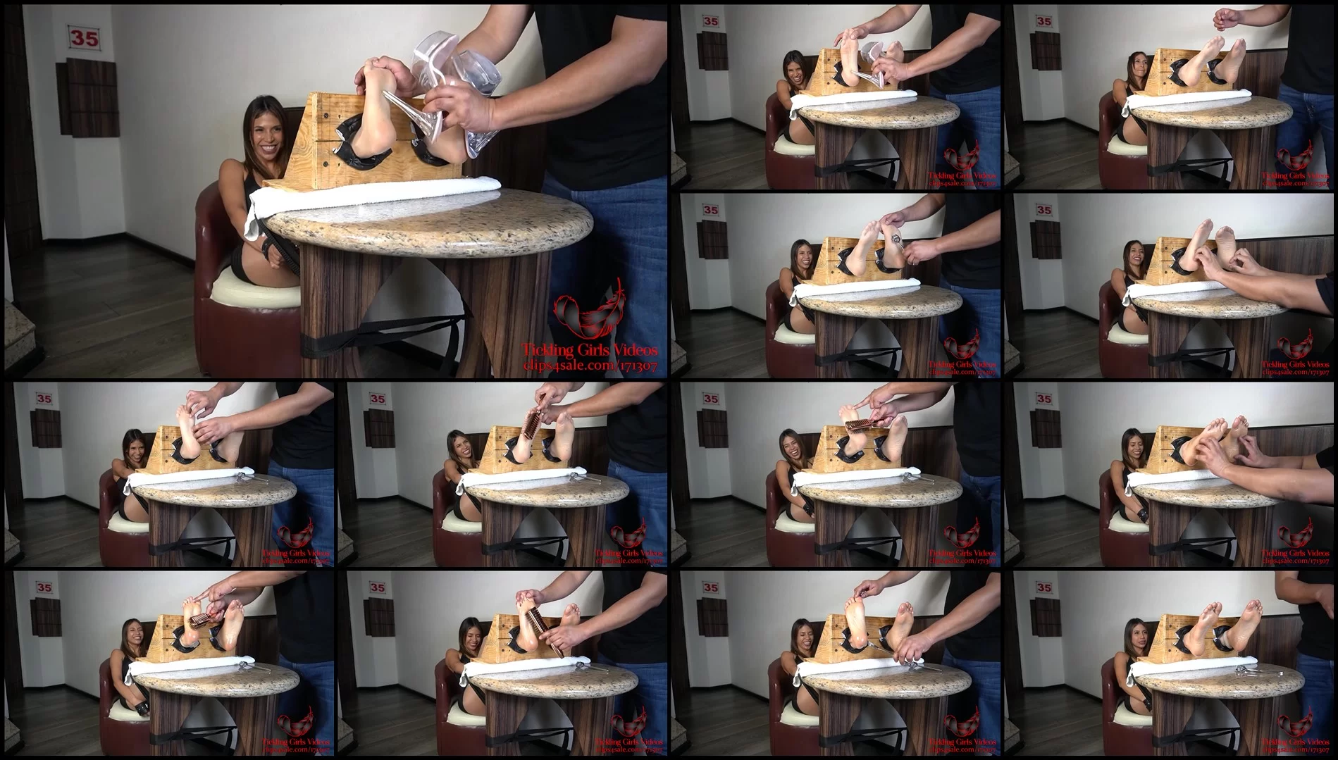 TicklingGirlsVideos – Citah have fun on her feet – Pantyhose & Barefoot- mf, NylonFeet, TicklingFeet