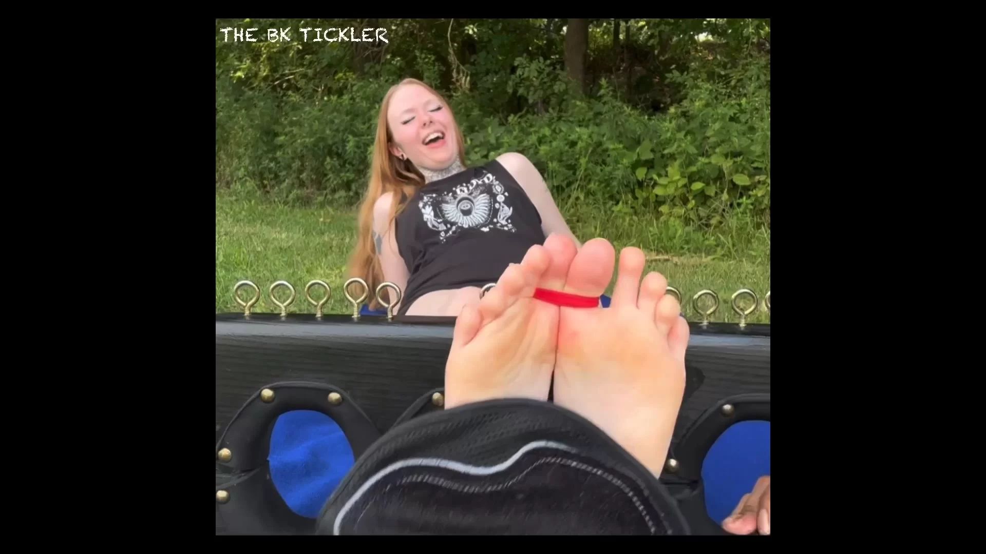 TheBKTickler – Skye Stone's Outdoor Tickle Experience-mf, TicklingFeet