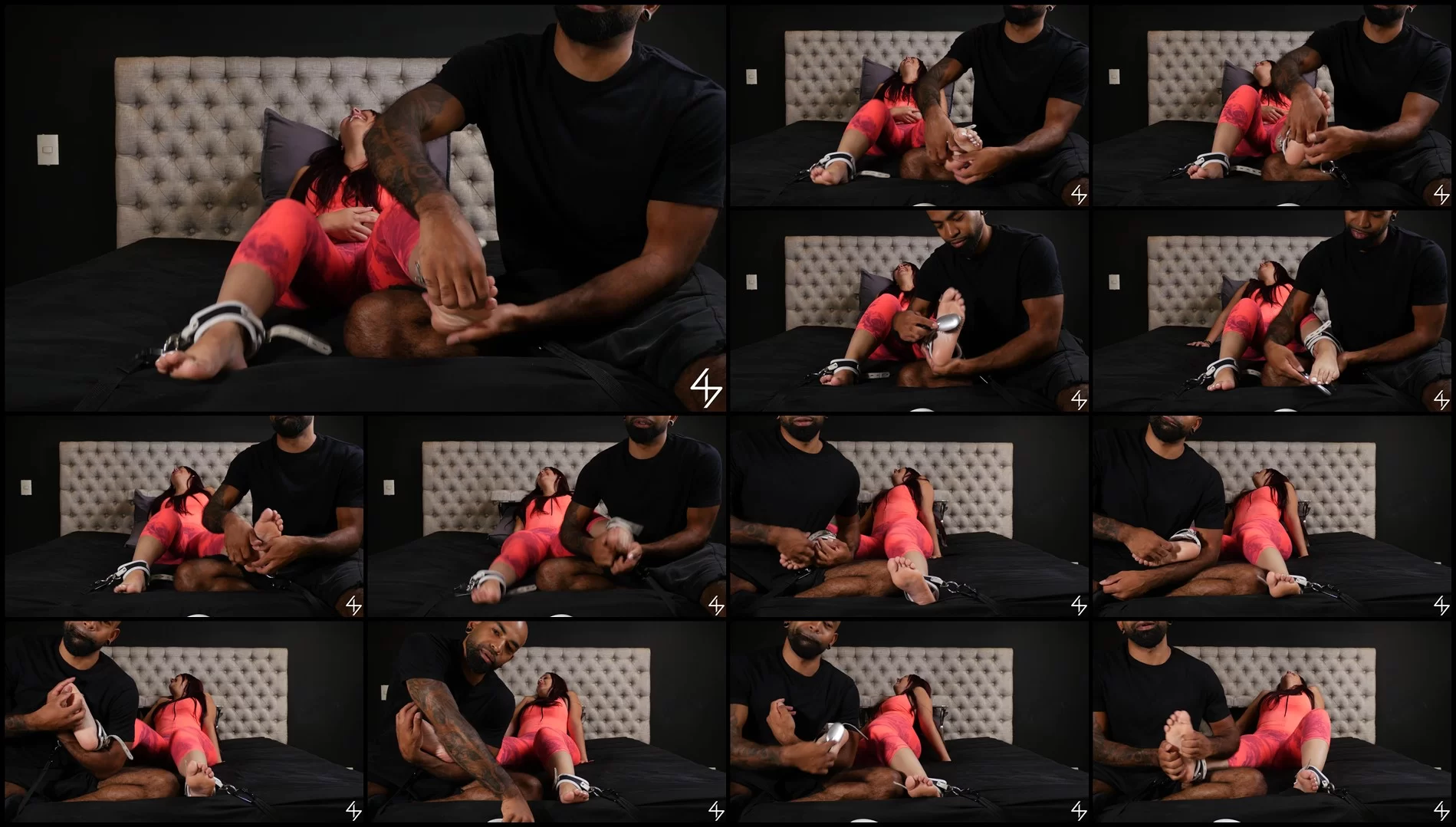 Door44 – Azalea's Ticklish Sit-Down- mf, TicklingFeet