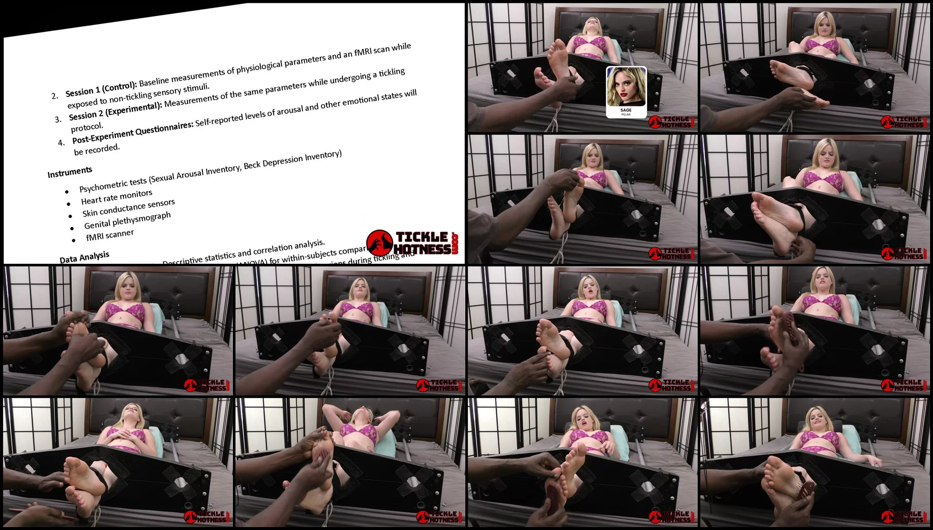 TickleHotness – Tickle Turnon 1 – Sage Pillar-mf, TicklingFeet