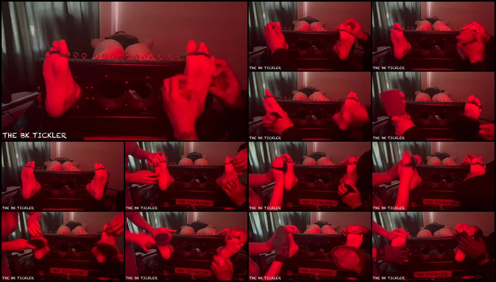 TheBKTickler – THE RED LIGHT SPECIAL FAE'S 20 MINUTES OF TICKLE HELL! – PART 1- mff, TicklingFeet