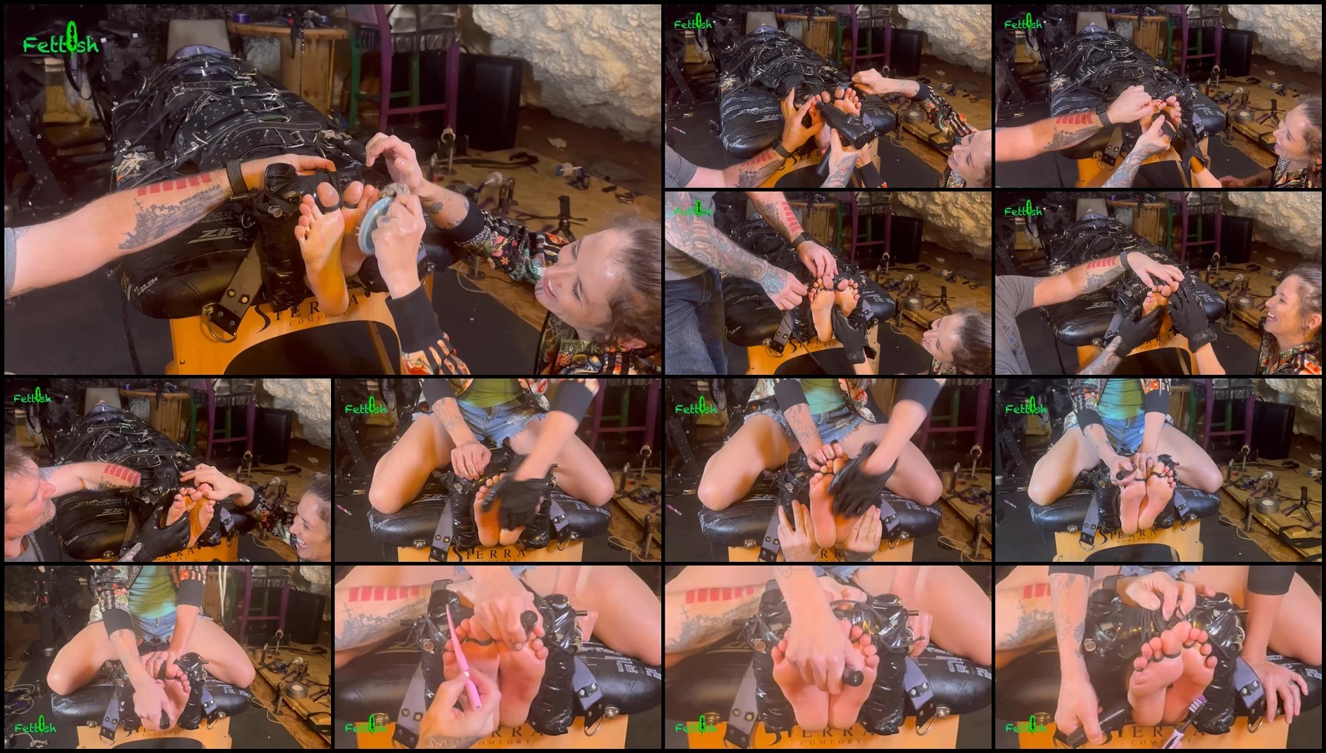 Fettish – No Safeword – Emily and Seneca- mff, TicklingFeet