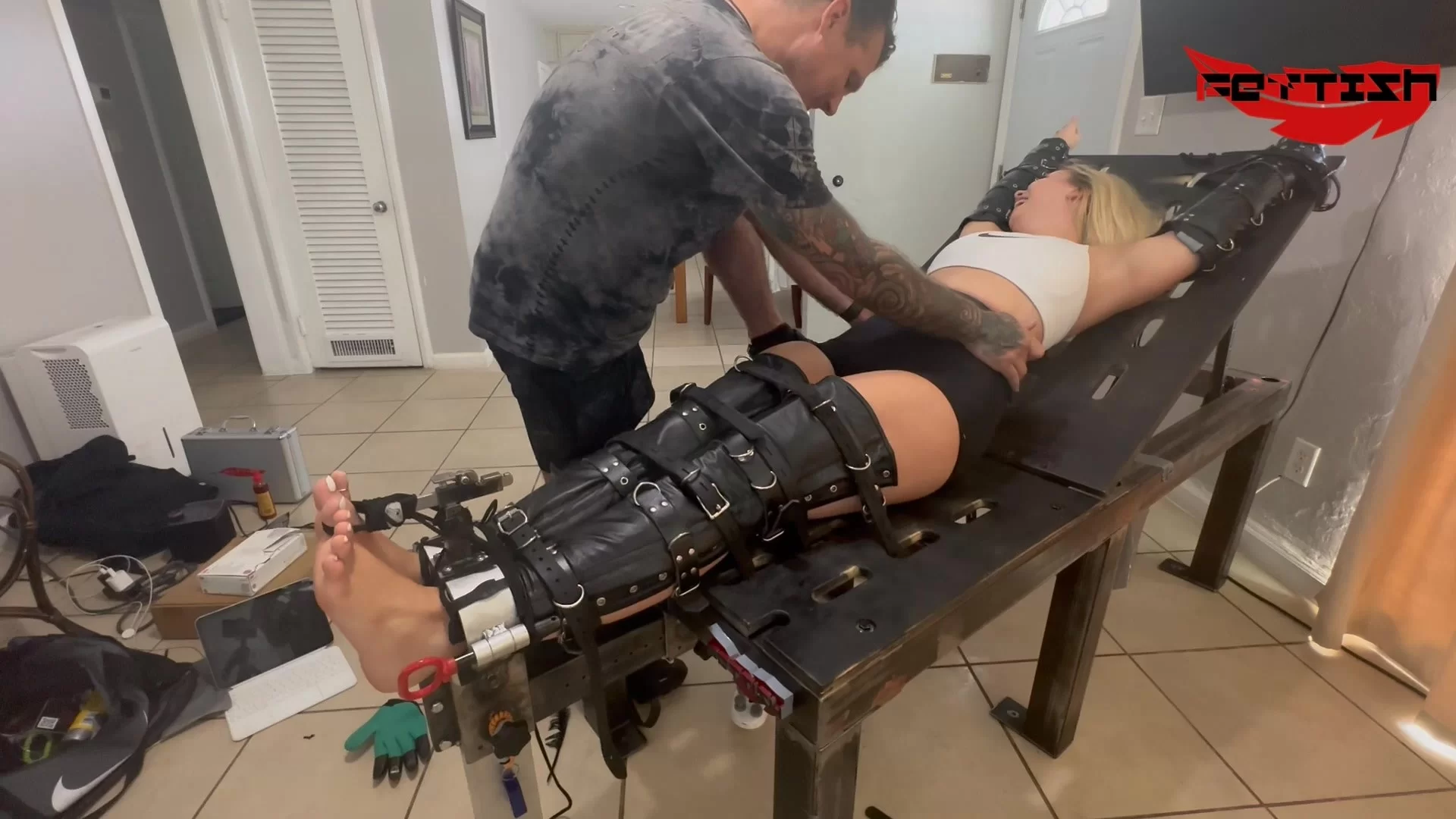 Fettish – The Terror Table – RAW – Lil Missy UK- mf, TicklingFeet, TicklingUpperBody
