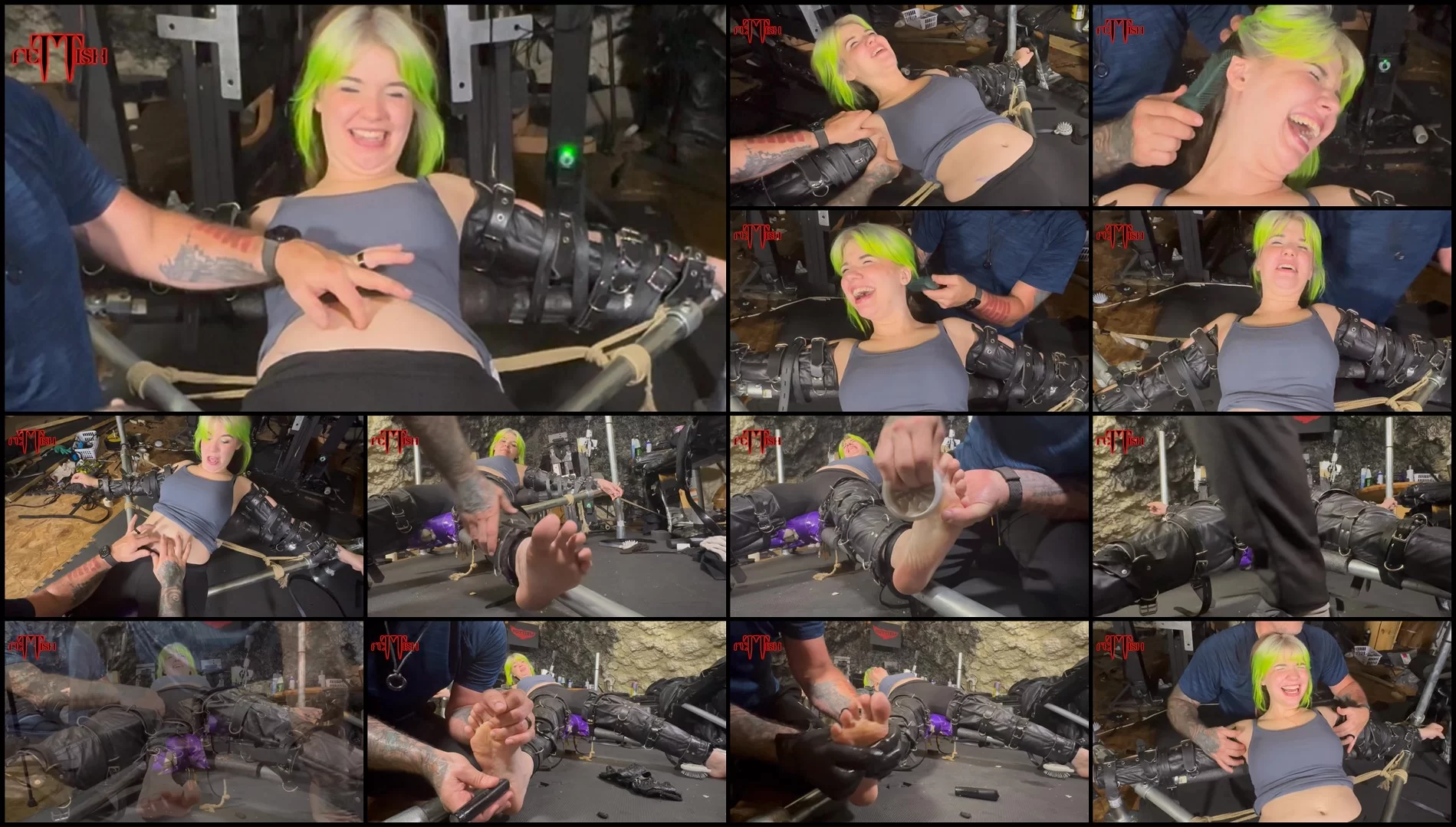 Fettish – Tickled in Steel – Fae DCay- mf, TicklingFeet, TicklingUpperBody